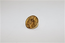 Seven (7) Ryder Cup Trophy Gold Tone Button Set