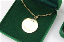 Three PGA Cup Matches Necklaces 1992, 1994(x2) & 2002 Ryder Cup Necklace
