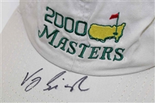 Vijay Singh Signed 2000 Masters Tournament Hat JSA ALOA