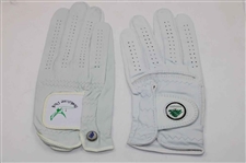 Ben Crenshaw & Sandy Lyle Signed FootJoy Golf Gloves JSA ALOA