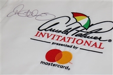 Rory McIlroy Signed Arnold Palmer Invitational White Embroidered Flag JSA ALOA