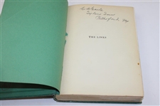 1926 'The Links' 1st Edition Book by Robert Hunter