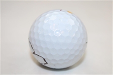 Rickie Fowler Signed Game Used Taylormade Golf Ball JSA ALOA