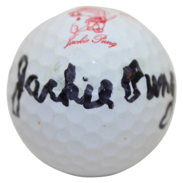Jackie Pung Signed Hawaiis First Lady of Golf Signature Hogan Golf Ball - 52 US Amateur Winner JSA ALOA
