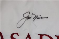 Jack Nicklaus Signed Pasadera CC Embroidered Flag JSA ALOA