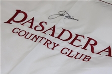 Jack Nicklaus Signed Pasadera CC Embroidered Flag JSA ALOA