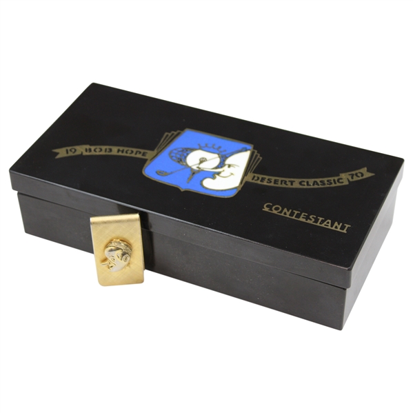 1970 Bob Hope Desert Classic Gift Box with Money Clip