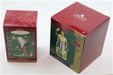 Hallmark Arnold Palmer Keepsake Ornament & Carlton Cards Arnold Palmer Heirloom Ornament