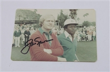 Jack Nicklaus, Jerry Pate, Jason Day & Matt Fitzpatrick Signed Various w/Photos JSA ALOA