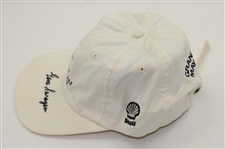 Gene Sarazen Signed Shell World Golf Village White Hat - Sarazen Collection JSA ALOA