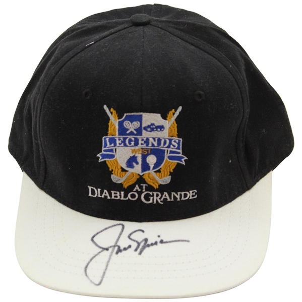 Jack Nicklaus Signed Legends West at Diablo Grande Black Hat - Sarazen Collection JSA ALOA