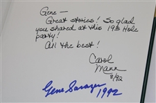 Gene Sarazen Signed 1992 1st Edition The 19th Hole Signed By Author Carol Mann - Sarazen Collection JSA ALOA