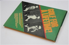 Gene Sarazen Signed 1981 1st Edition Golf For A Lifetime by Bob Toski - Sarazen Collection JSA ALOA