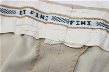 Gene Sarazen's Personal Four Leaf Clover Di Fini Tan Pants