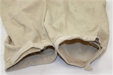 Gene Sarazen's Personal Four Leaf Clover Di Fini Tan Pants
