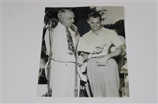 Ben Hogan Wire Photo, Time Article, And A. Ravielli Illustration