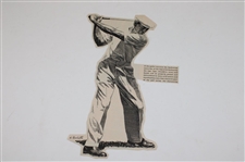 Ben Hogan Wire Photo, Time Article, And A. Ravielli Illustration