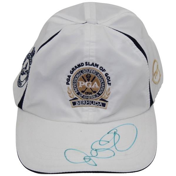 Rory McIlroy Signed PGA Grand Slam Of Golf Hat JSA ALOA