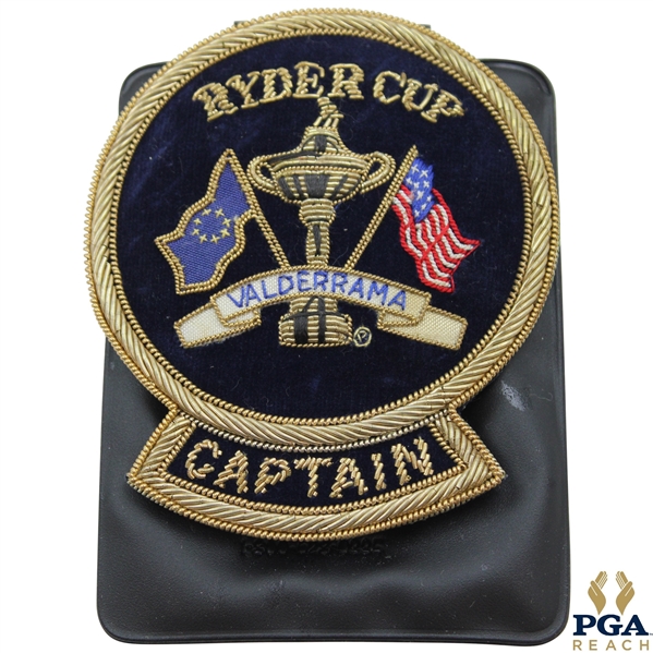 1997 Ryder Cup Valderrama Captain Coat Crest