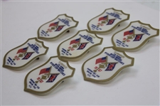 Seven (7) 1967 Ryder Cup at Champions Golf Club Clubhouse Badges