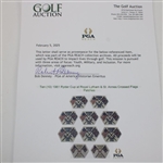 Ten (10) 1961 Ryder Cup at Royal Lytham & St. Annes Crossed Flags Patches
