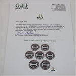 Seven (7) 1963 Ryder Cup at East Lake Badges