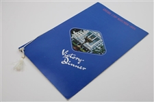 1979 Ryder Cup at Greenbrier Victory Dinner Menu