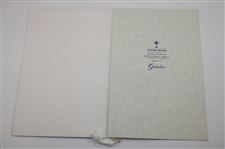 1979 Ryder Cup at Greenbrier Victory Dinner Menu