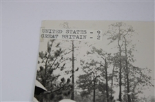 Ben Hogan & Jimmy Demaret over Daly/Bousfield 1951 Ryder Cup at Pinehurst Hemmer Original Photo