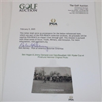 Ben Hogan & Jimmy Demaret over Daly/Bousfield 1951 Ryder Cup at Pinehurst Hemmer Original Photo