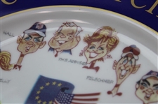 2002 Junior Ryder Cup at K. Club Ltd Ed Ceramic Plate by Cary Blair #22/24