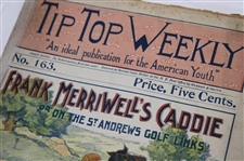 1899 Tip Top Weekly Frank Merriwell's Caddie on St. Andrews Golf Links Publication No. 163
