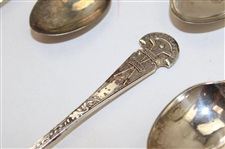 Six (6) Sterling Silver Spoons 