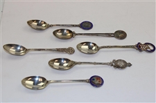 Six (6) Sterling Silver Spoons 