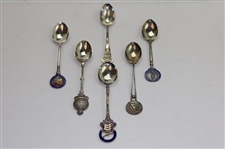 Six (6) Sterling Silver Spoons 