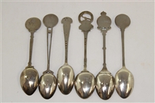 Six (6) Sterling Silver Spoons 
