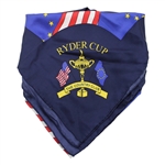 1999 Ryder Cup at The Country Club Pure Silk Hand Made Handkerchief