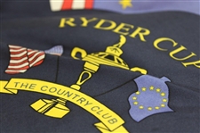 1999 Ryder Cup at The Country Club Pure Silk Hand Made Handkerchief