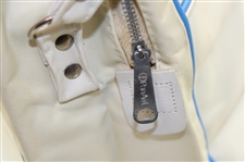 Captain Jack Burke Signed 1973 Ryder Cup Team USA Issued PanAm White w/Blue Duffel Bag JSA ALOA