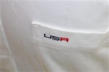 2012 Ryder Cup Team USA Issued White Shirt & Performance White Nike Pants
