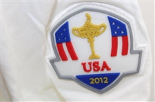 2012 Ryder Cup Team USA Issued White Shirt & Performance White Nike Pants