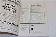 1961, 1963, 1965 & 1967 Ryder Cup Official Programs