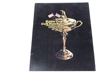 1961, 1963, 1965 & 1967 Ryder Cup Official Programs