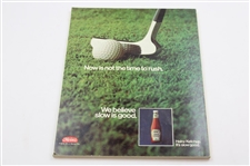 1971, 1973, 1975 & 1979 Ryder Cup Official Programs