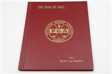 1951 Ryder Cup Official Programs - Both Soft Cover & Hard Cover