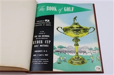 1951 Ryder Cup Official Programs - Both Soft Cover & Hard Cover