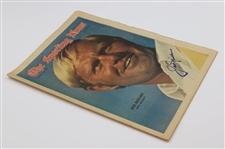 Jack Nicklaus Signed 1971 The Sporting News Newspaper - August 28th JSA ALOA