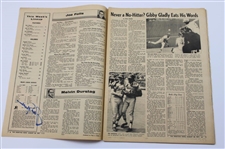 Jack Nicklaus Signed 1971 The Sporting News Newspaper - August 28th JSA ALOA