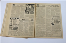Jack Nicklaus Signed 1971 The Sporting News Newspaper - August 28th JSA ALOA