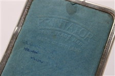 Metal Framed Scorecard